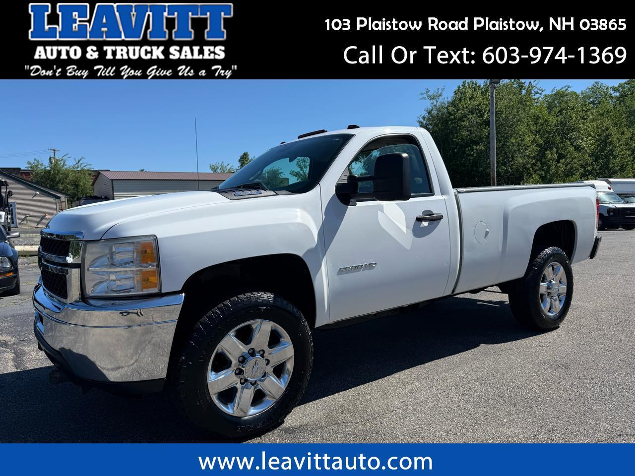 2011 Chevrolet Silverado 2500HD REG CAB 6.0L VORTEC V8 4X4