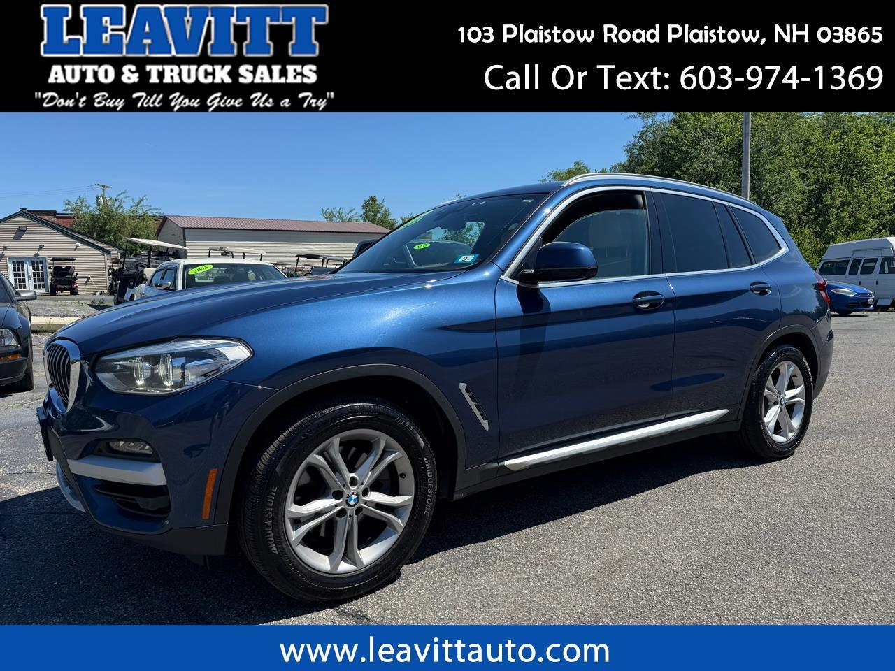 2020 BMW X3 xDrive30i Sports Activity Vehicle