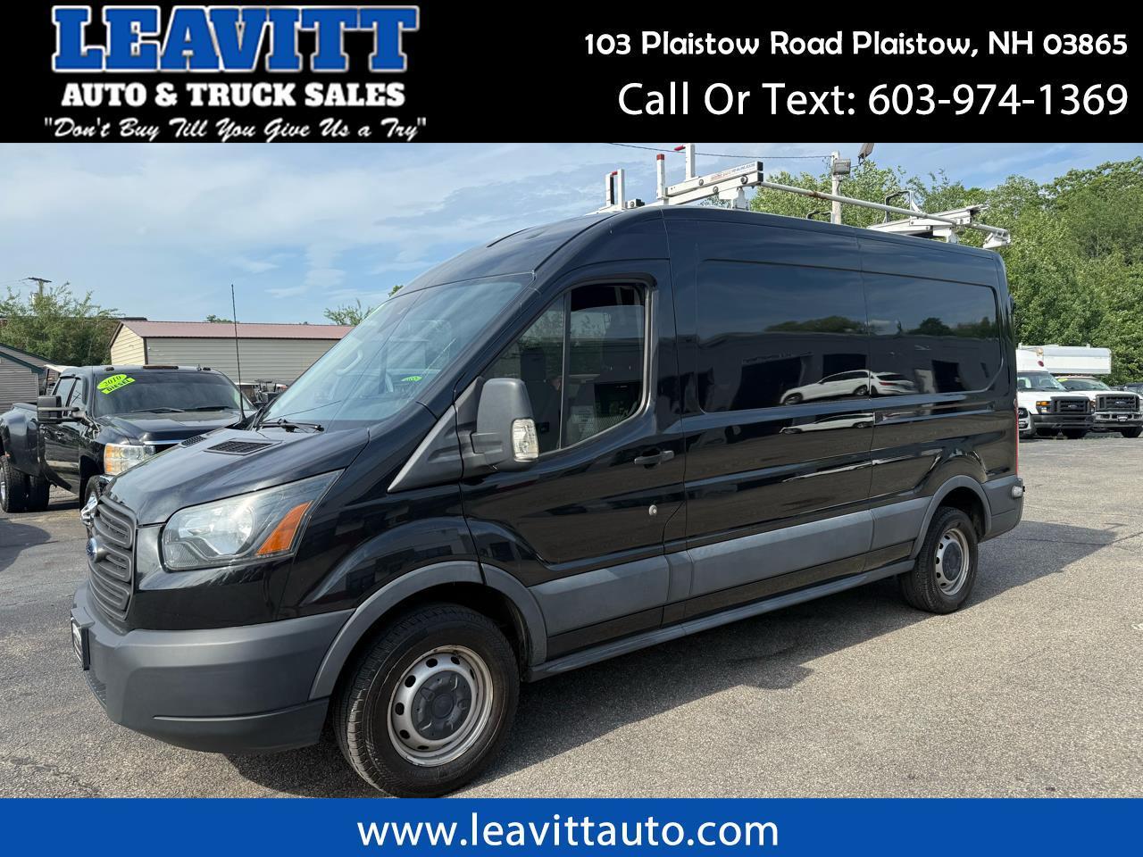 2015 Ford Transit Cargo Van T-250 148" Med Rf 9000 GVWR Sliding RH Dr