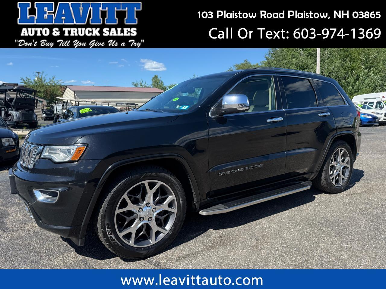 2019 Jeep Grand Cherokee Overland 4x4