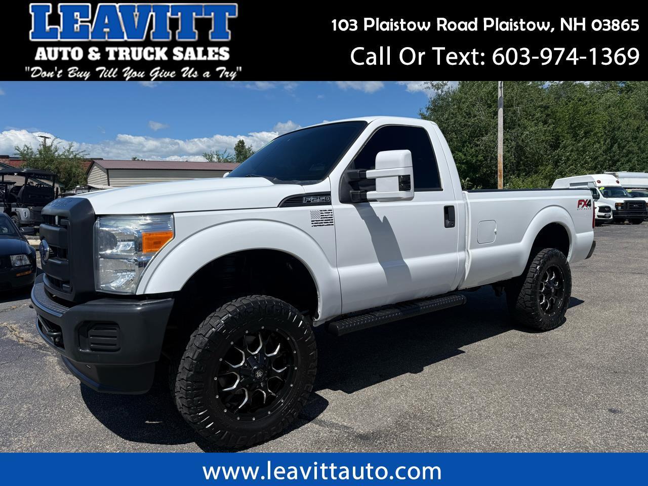 2016 Ford Super Duty F-250 SRW XLT REG CAB 6.2L V8 4X4 LONG BED MAYHEM WHEELS