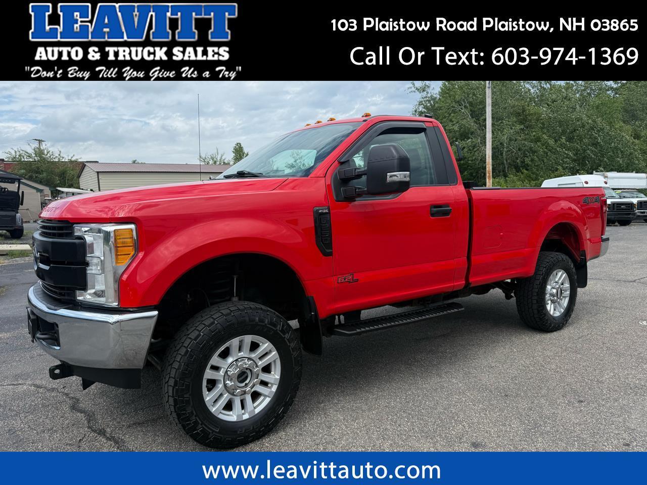 2017 Ford Super Duty F-250 SRW XLT REG CAB 6.2L V8 4X4 62K MILES!