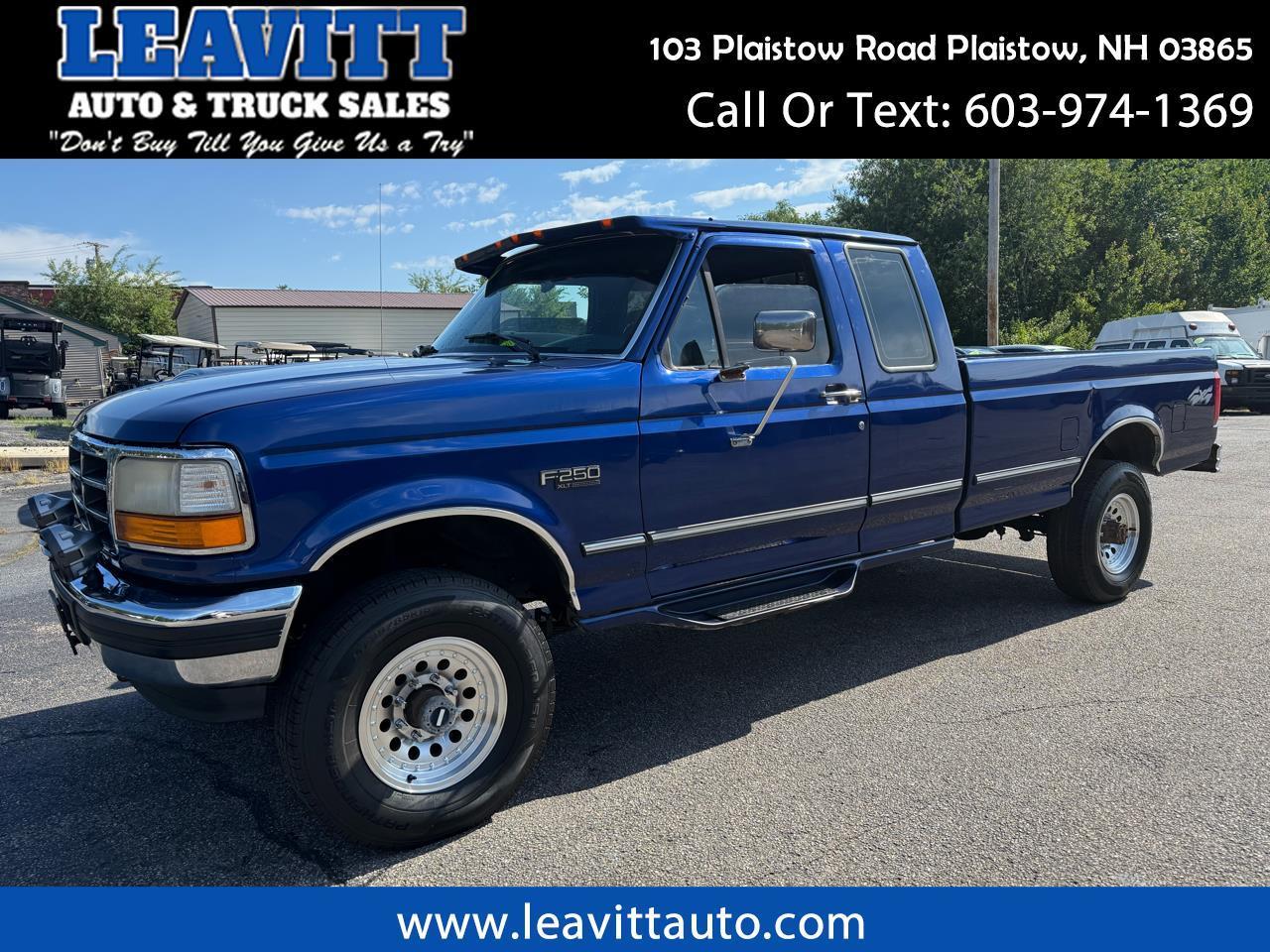 1996 Ford F-250 HD SUPERCAB 7.5L V8 4X4 WEST COAST TRUCK