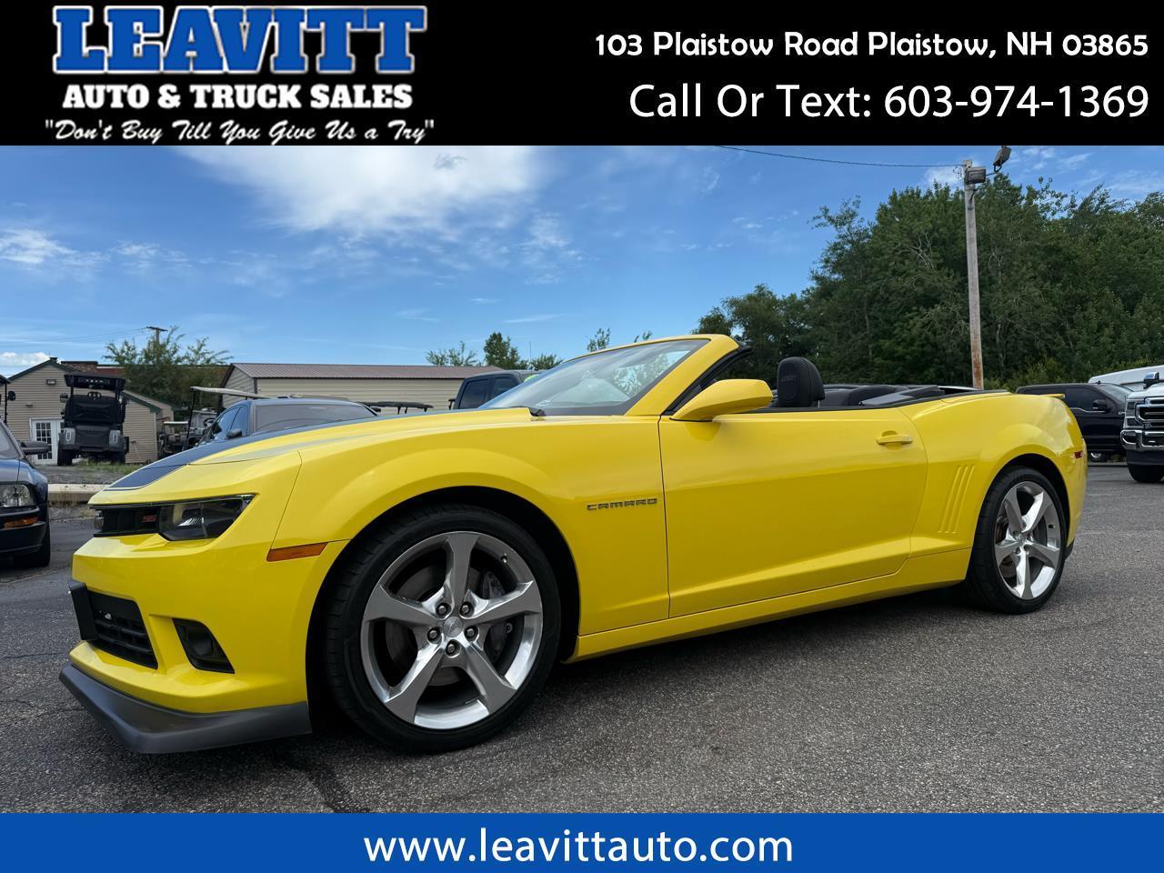 2015 Chevrolet Camaro 2dr Conv SS w/2SS