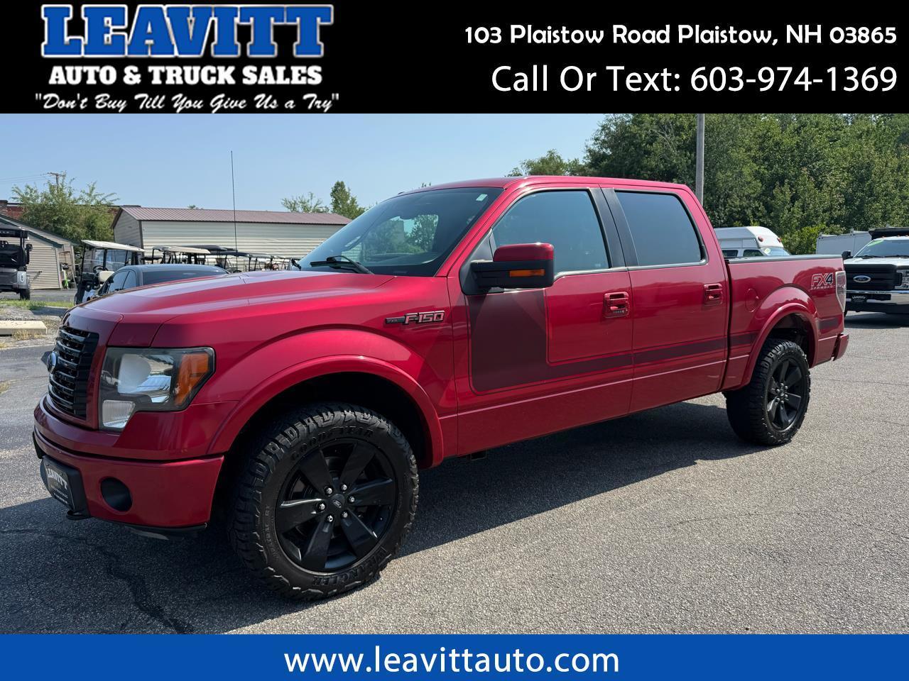 2012 Ford F-150 FX4 SUPERCREW 3.5L V6 ECOBOOST 4X4