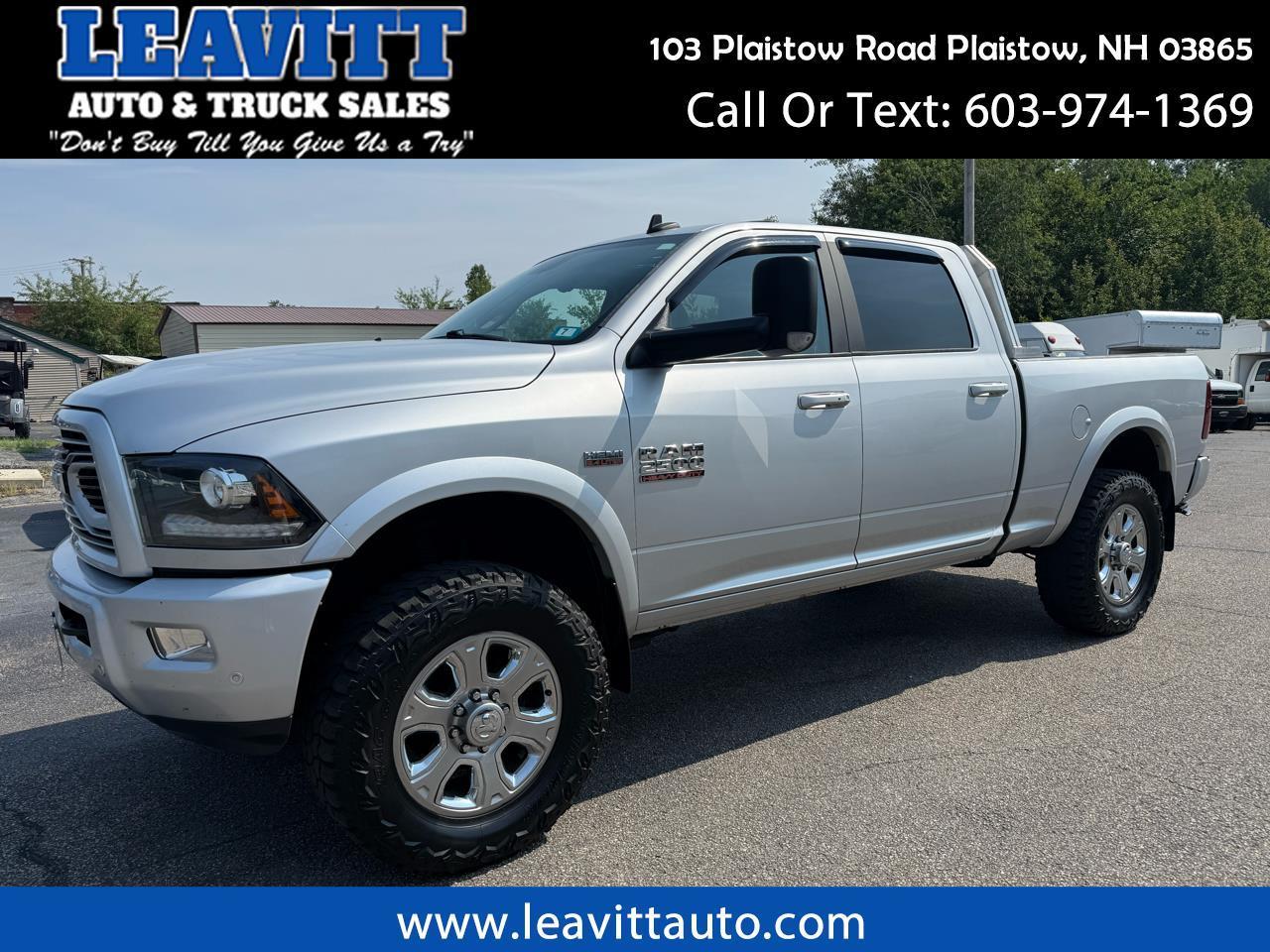 2018 RAM 2500 LARAMIE CREW CAB 6.4L HEMI 4X4