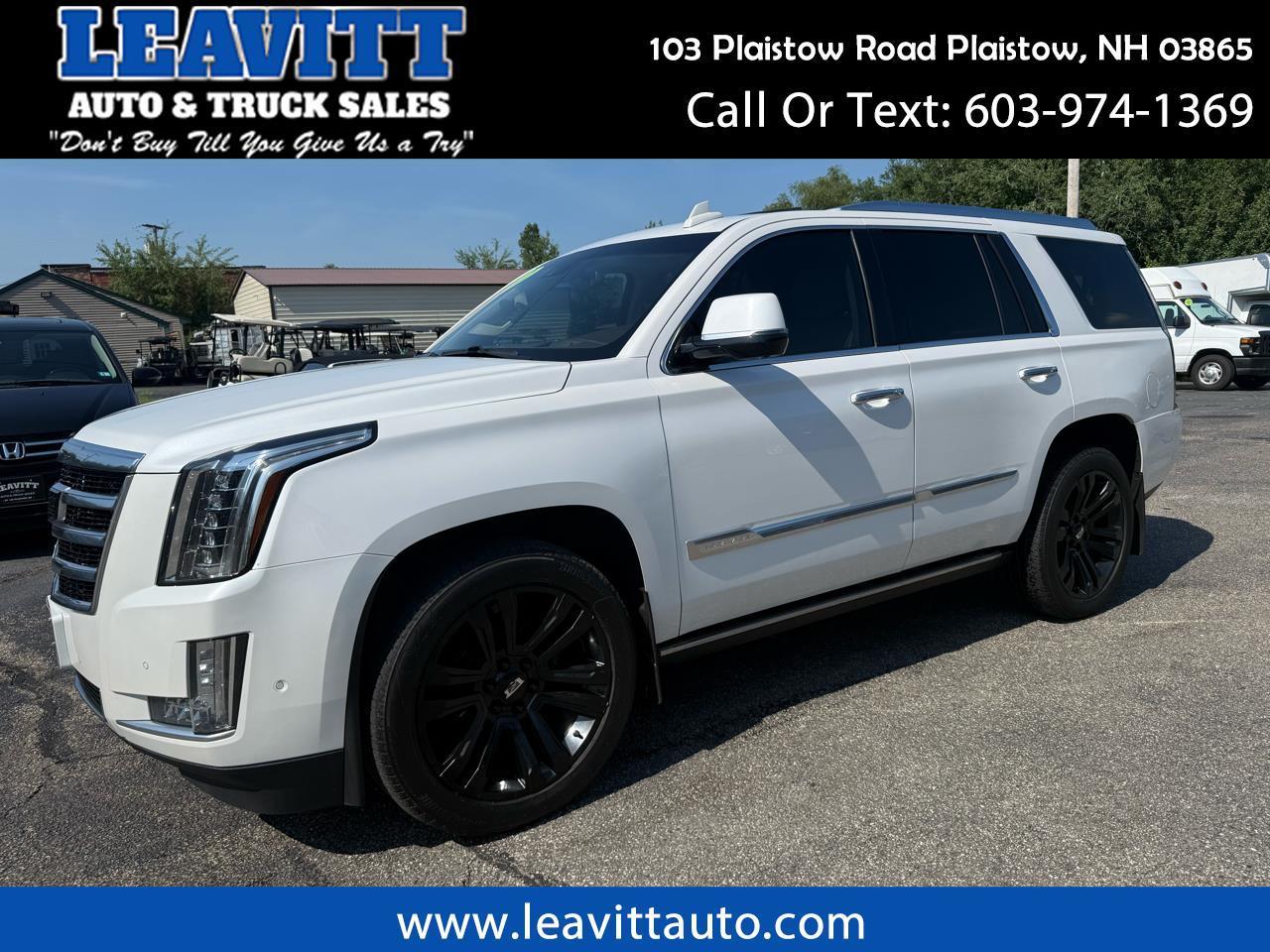 2017 Cadillac Escalade 6.2L V8 PREMIUM LUXURY SHARP!