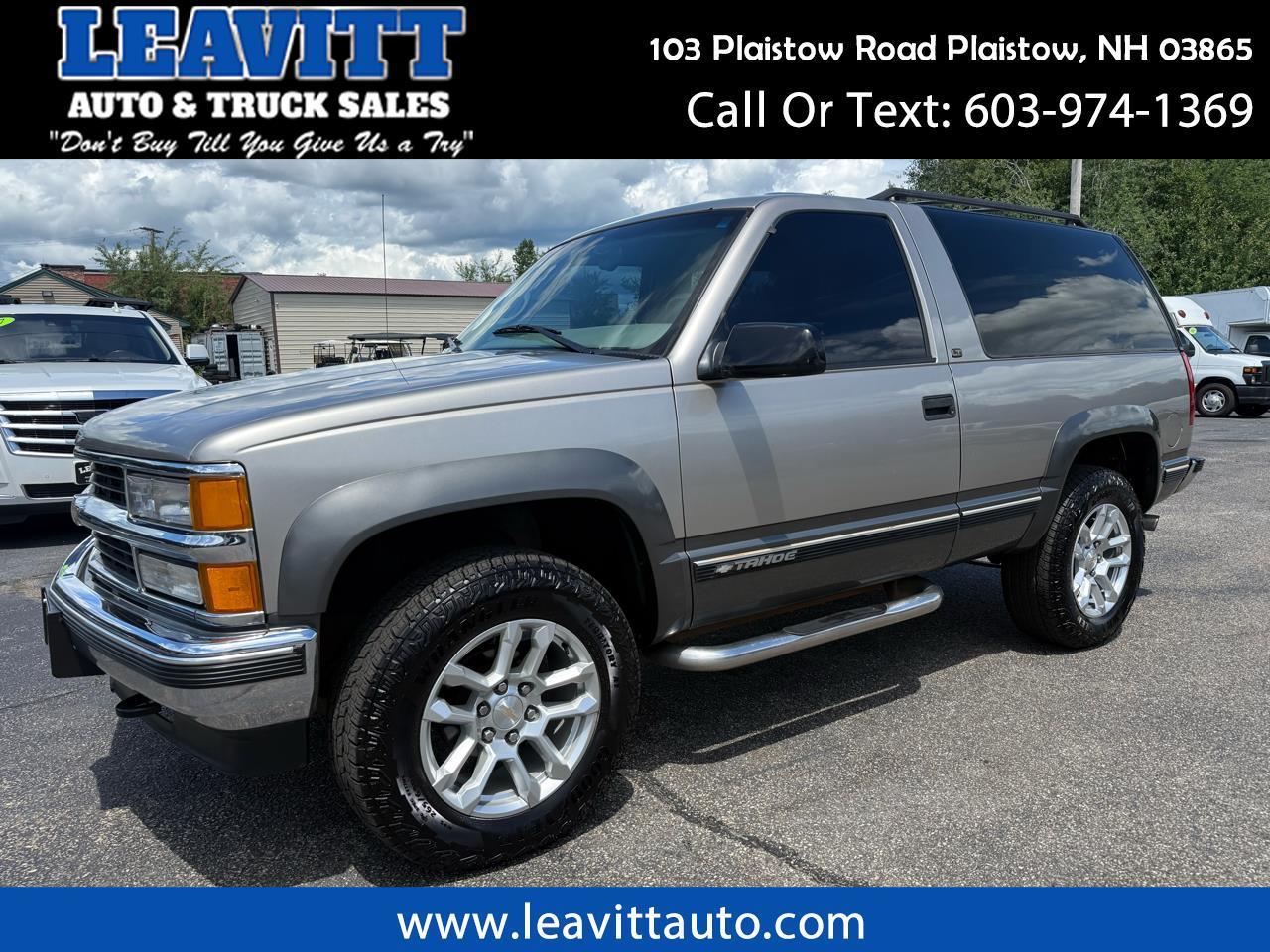 1999 Chevrolet Tahoe K1500 WEST COAST TRUCK!
