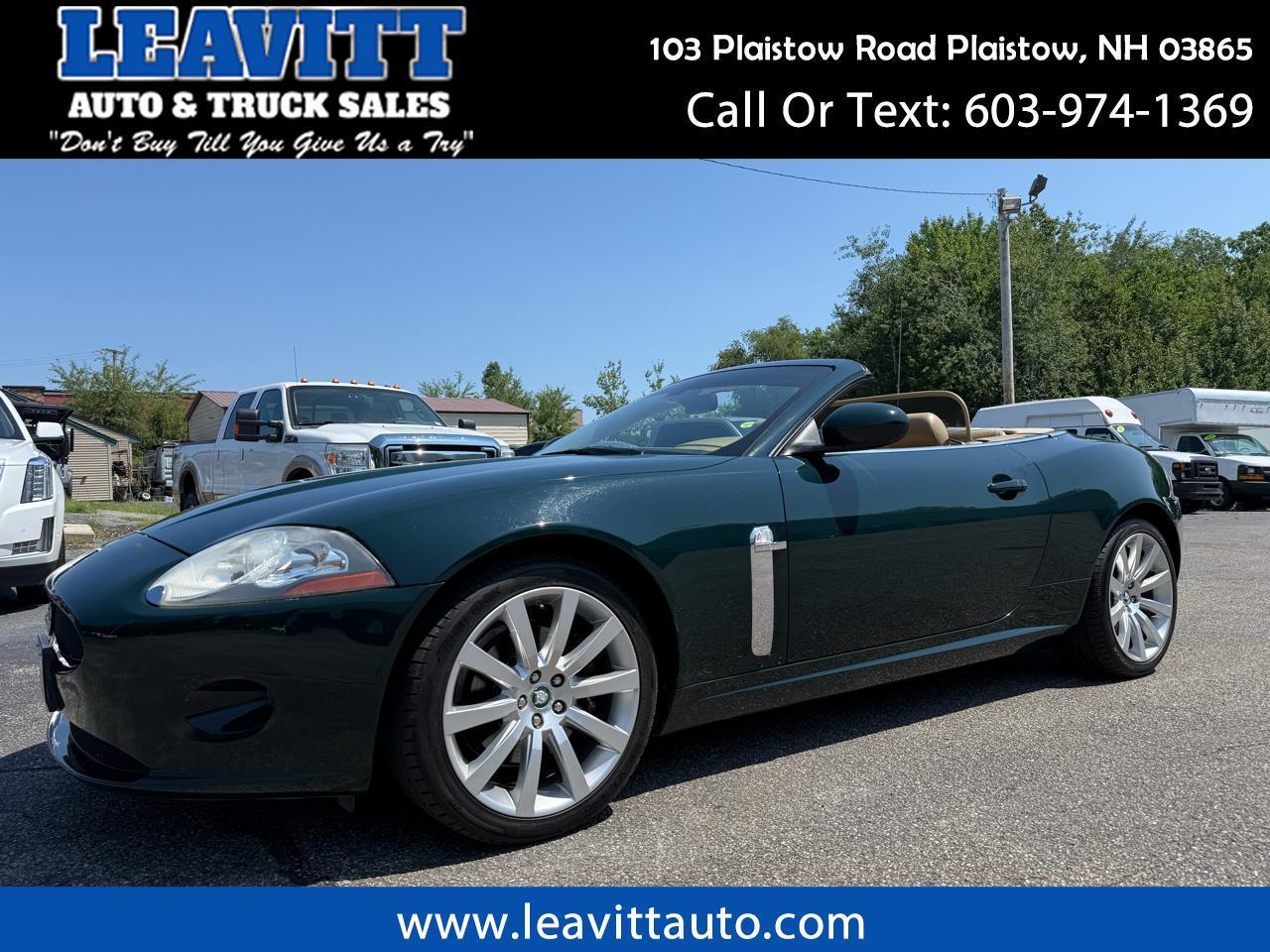 2007 Jaguar XK 4.2L V8 CONVERTIBLE 55K MILES NICE CAR!