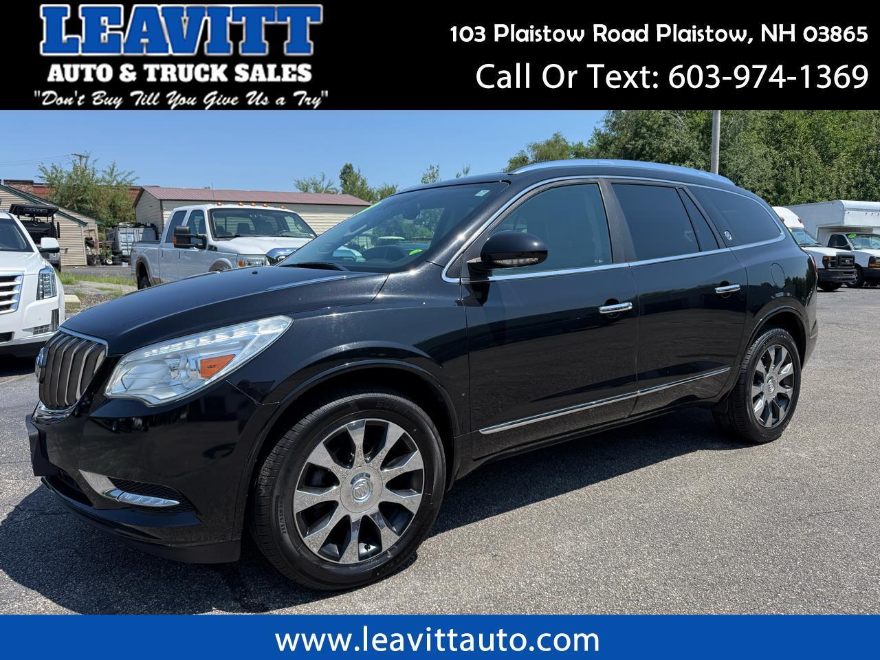 2017 Buick Enclave AWD PREMIUM LOADED 3.6L V6