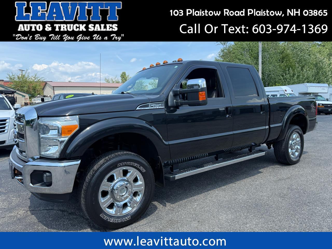 2015 Ford Super Duty F-250 SRW LARIAT CREW CAB 6.2L V8 4X4