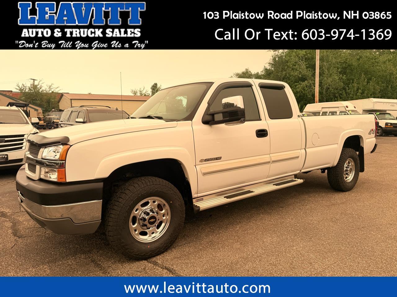 2004 Chevrolet Silverado 2500HD 8.1L V8 4X4  X-CAB LONG BED WEST COAST TRUCK!!
