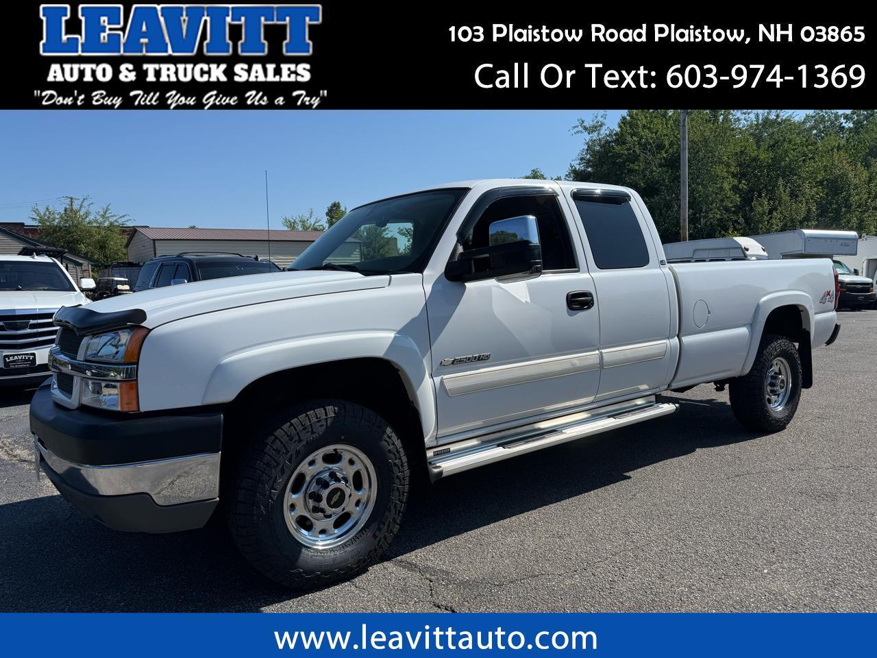 2004 Chevrolet Silverado 2500HD 8.1L V8 4X4  X-CAB LONG BED WEST COAST TRUCK!!