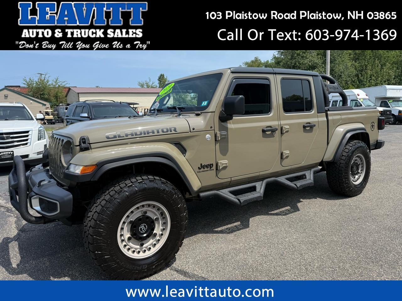 2020 Jeep Gladiator SPORT S 4X4 MANY EXTRAS 1 OWNER JEEP!