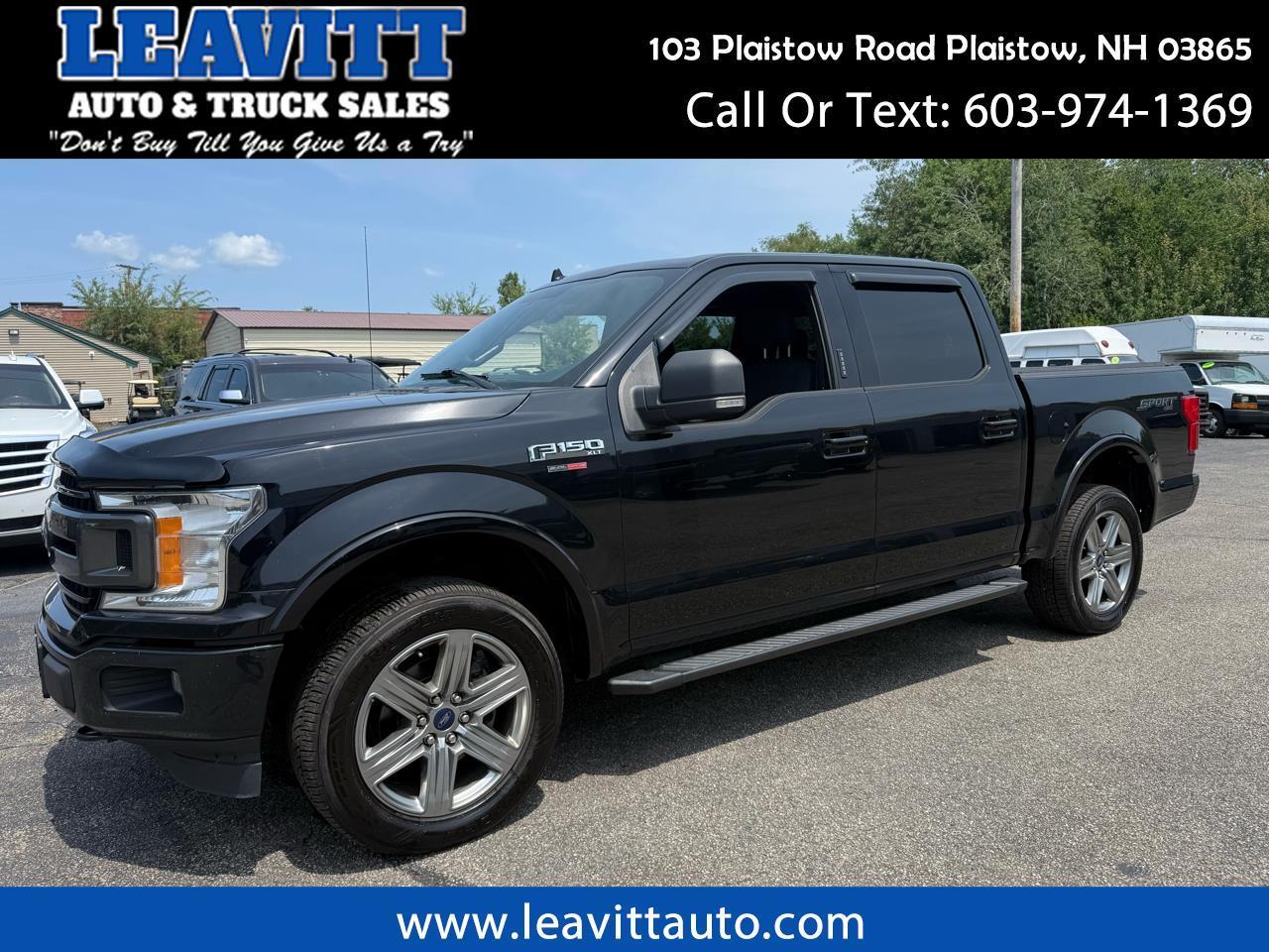 2018 Ford F-150 4WD SuperCrew 139" XLT