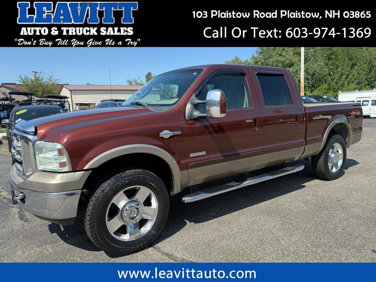2007 Ford Super Duty F-250 KING RANCH 6.0L POWERSTROKE DIESEL GEORGIA TRUCK!