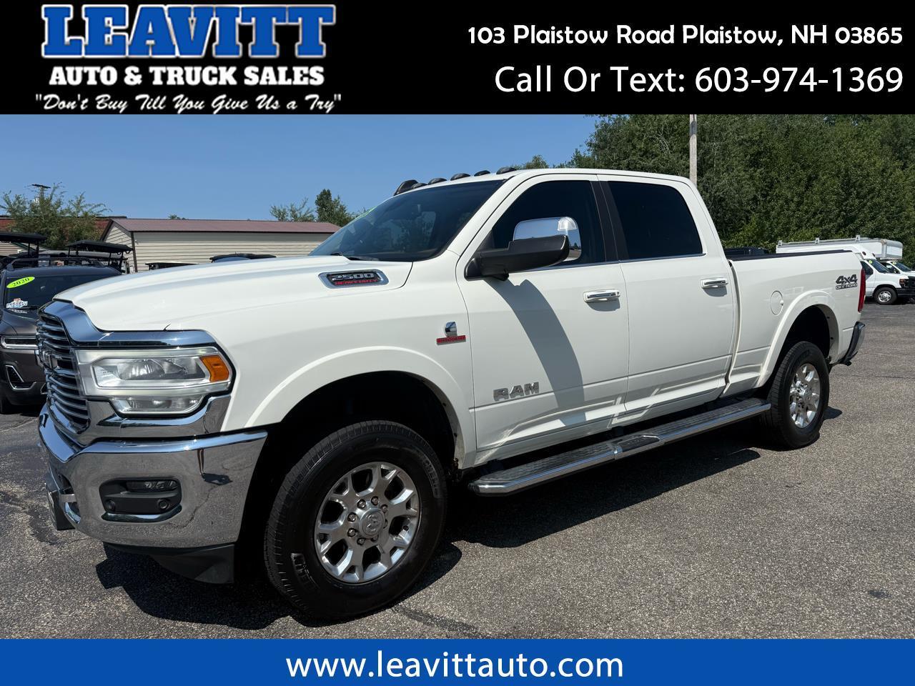 2019 RAM 2500 Laramie 4x4 Crew Cab 6'4" Box
