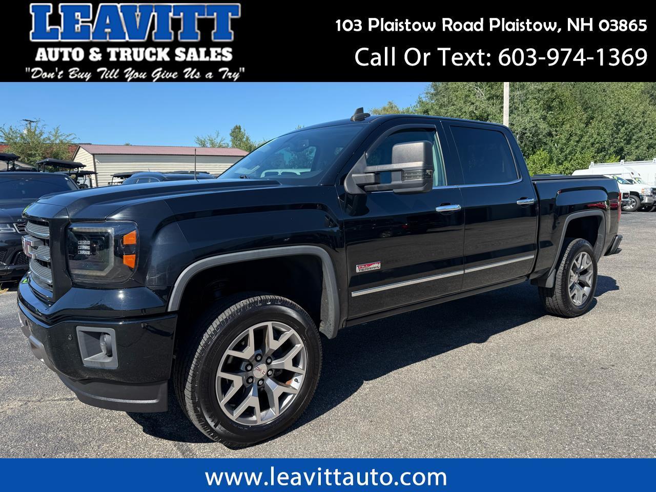2015 GMC Sierra 1500 4WD Crew Cab 143.5" SLT