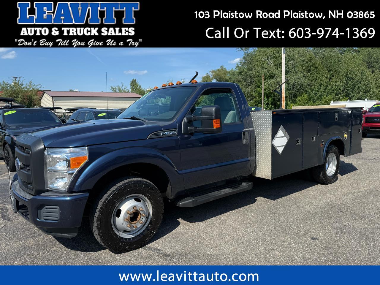 2016 Ford Super Duty F-350 DRW 6.2L V8 12' UTILITY BODY WITH TOMMY GATE!