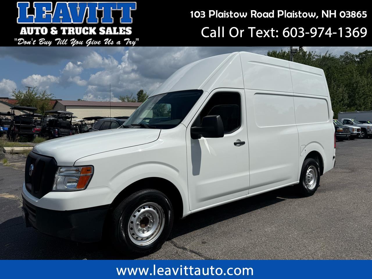 2018 Nissan NV Cargo NV2500 HD High Roof V6 S