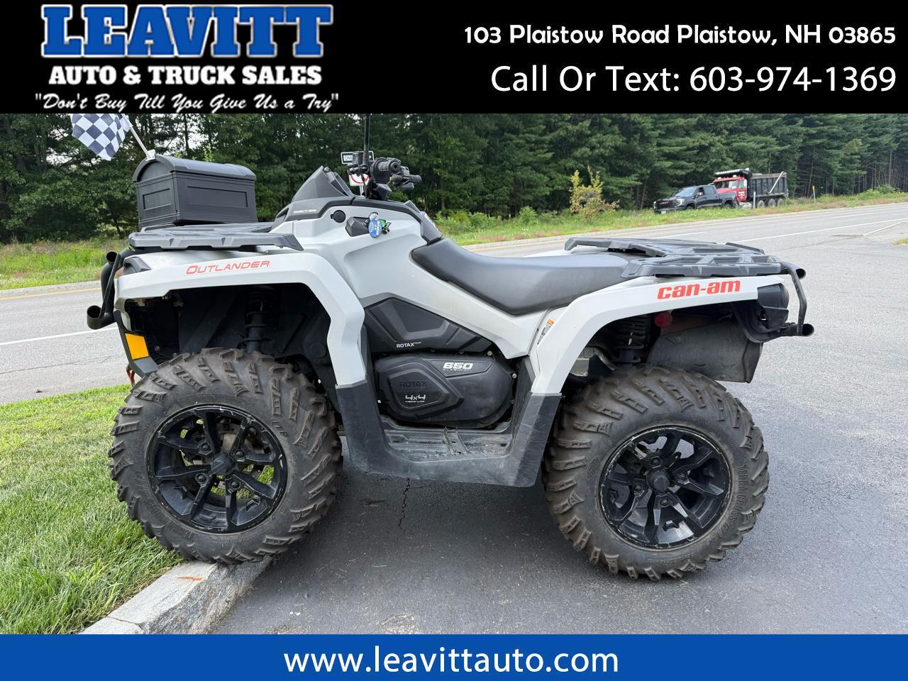 2017 Can-Am Outlander 650 XT 