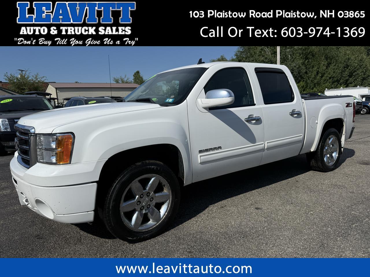 2013 GMC Sierra 1500 4WD Crew Cab 143.5" SLT