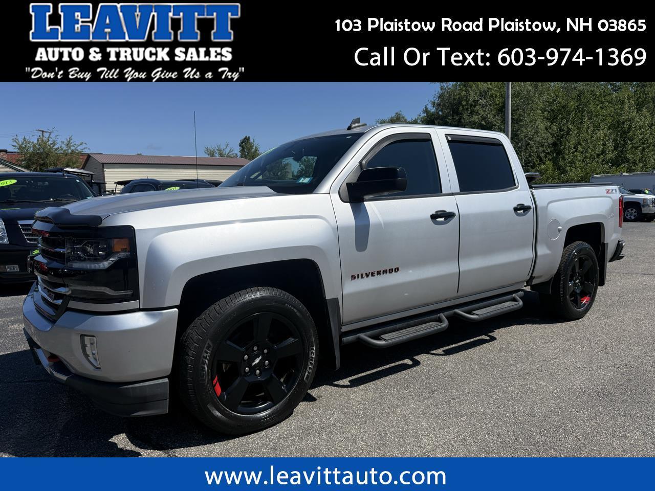 2017 Chevrolet Silverado 1500 LTZ CREW CAB 5.3L V8 HEATED LEATHER