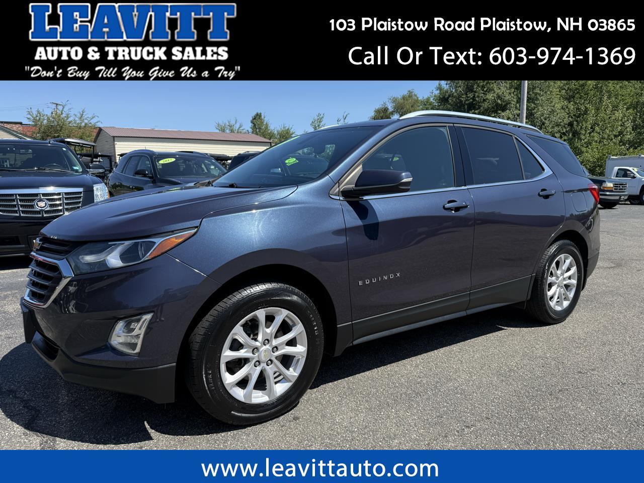 2018 Chevrolet Equinox AWD 1.5L L4 HEATED SEARS/SUNROOF