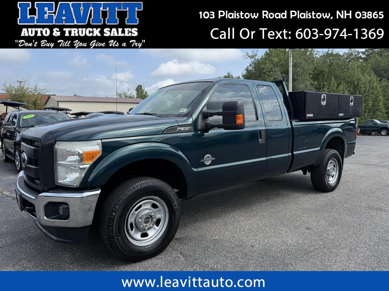 2014 Ford Super Duty F-350 SRW 6.7L POWERSTROKE DIESEL 4X4 8' BED WITH TOMMY GATE