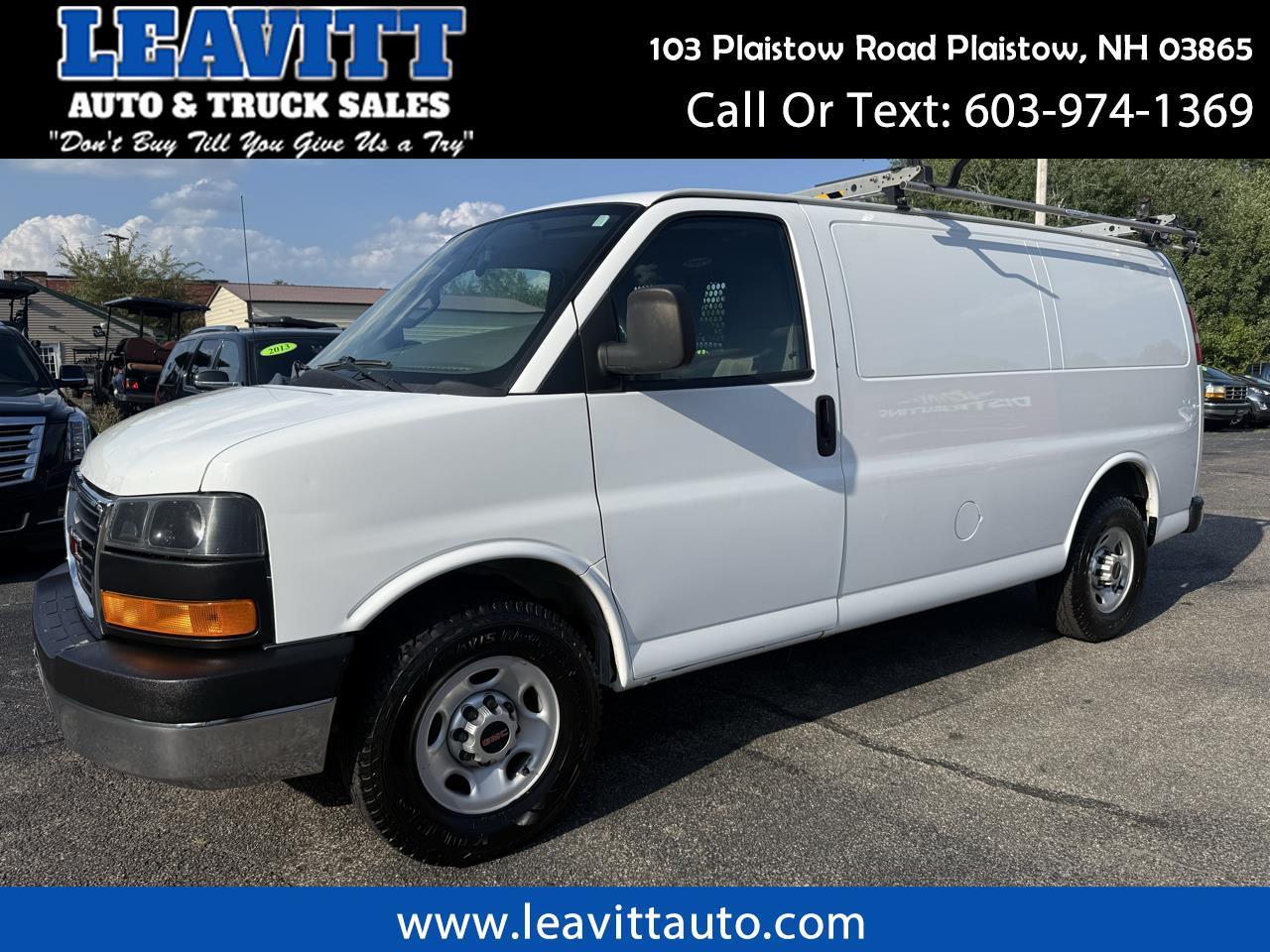 2016 GMC Savana Cargo Van 4.8L V8 SHELVING IN REAR