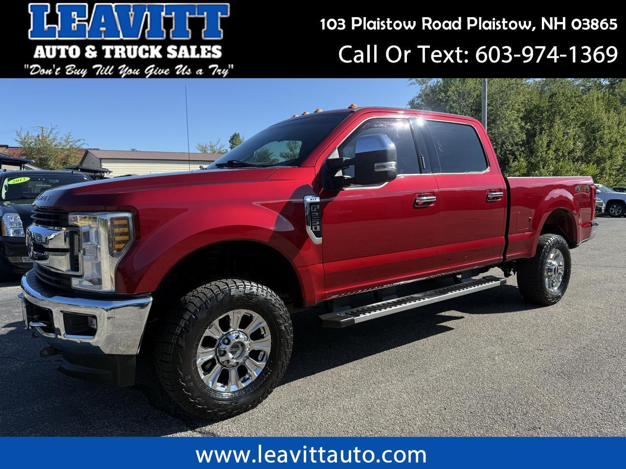 2019 Ford Super Duty F-250 SRW 4WD Reg Cab 137" XLT