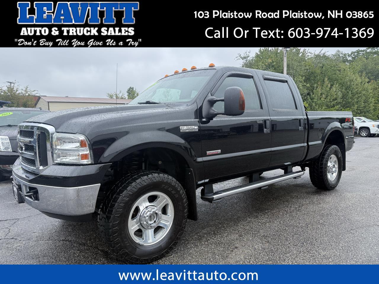 2006 Ford Super Duty F-350 SRW LARIAT CREW CAB 6.0L POWERSTROKE DIESEL 4X4