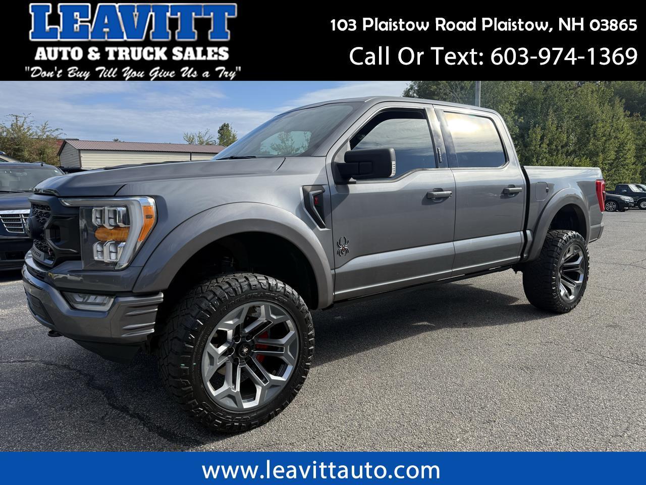 2021 Ford F-150 BLACK WIDOW 5.0L SUPERCHARGED FLORIDA TRUCK