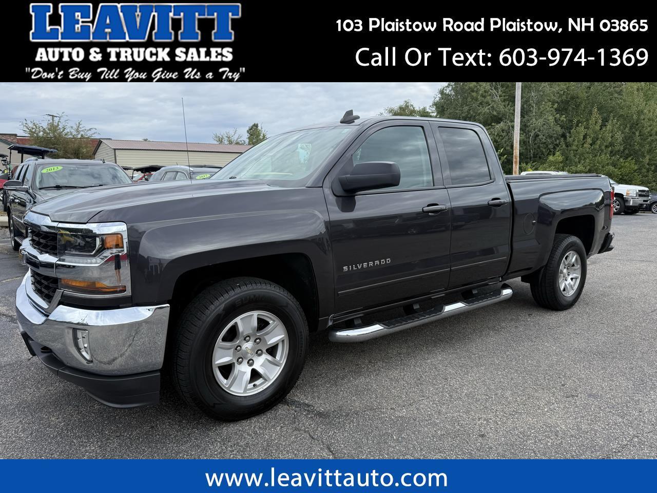 2016 Chevrolet Silverado 1500 LT DOUBLE CAB 5.3L V8 4X4 HEATED CLOTH