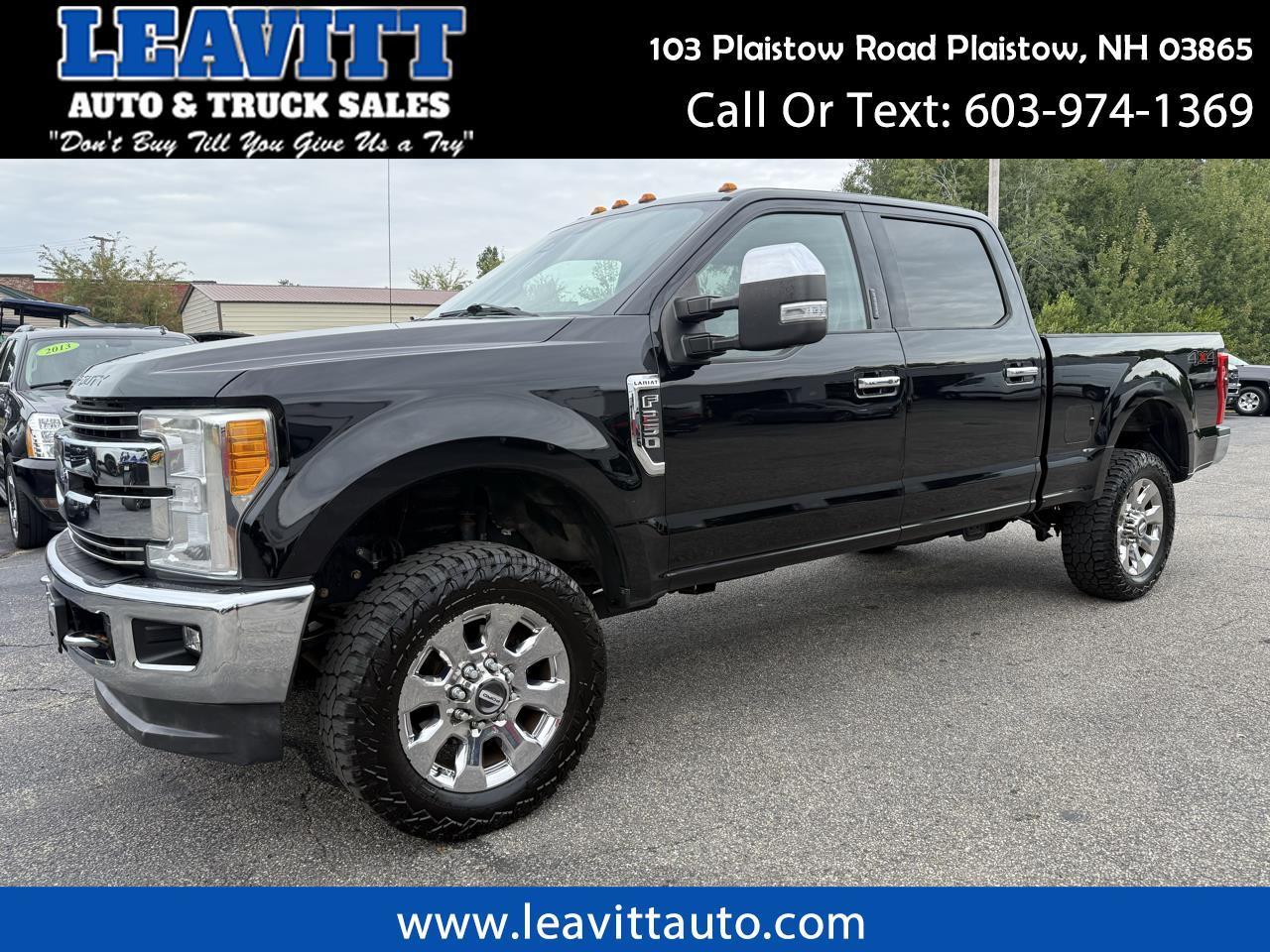 2017 Ford Super Duty F-250 SRW LARIAT CREW CAB 6.2L V8 4X4 LOADED