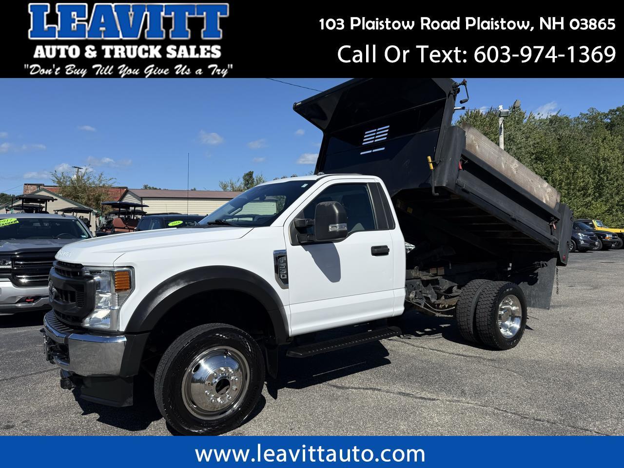 2020 Ford Super Duty F-550 DRW XLT 4WD Reg Cab 145" WB 60" CA