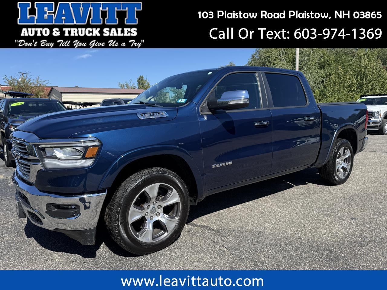 2022 RAM 1500 LARAMIE CREW CAB 5.7L HEMI V8 4X4