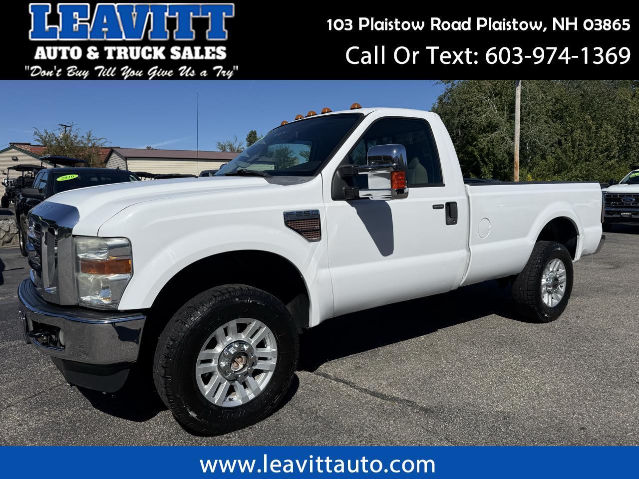 2010 Ford Super Duty F-250 SRW XLT REG CAB 6.4L POWERSTROKE DIESEL 4X4