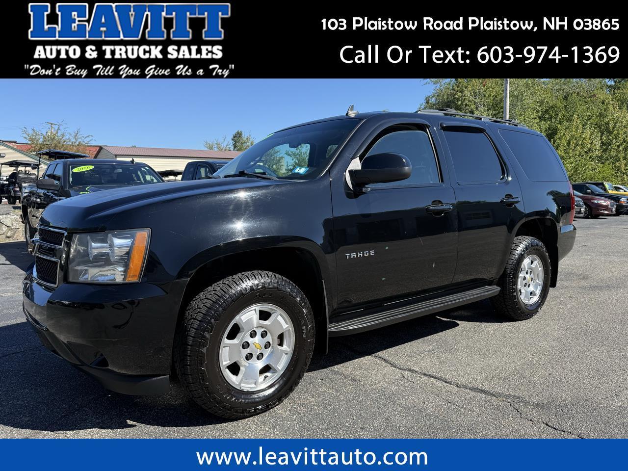 2013 Chevrolet Tahoe 5.3L VORTEC V8 4X4
