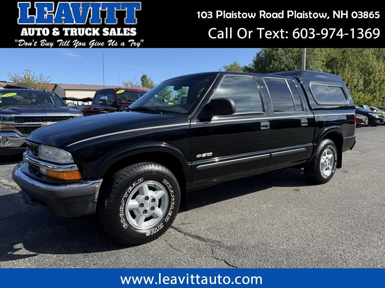 2001 Chevrolet S-10 Crew Cab 123" WB 4WD LS