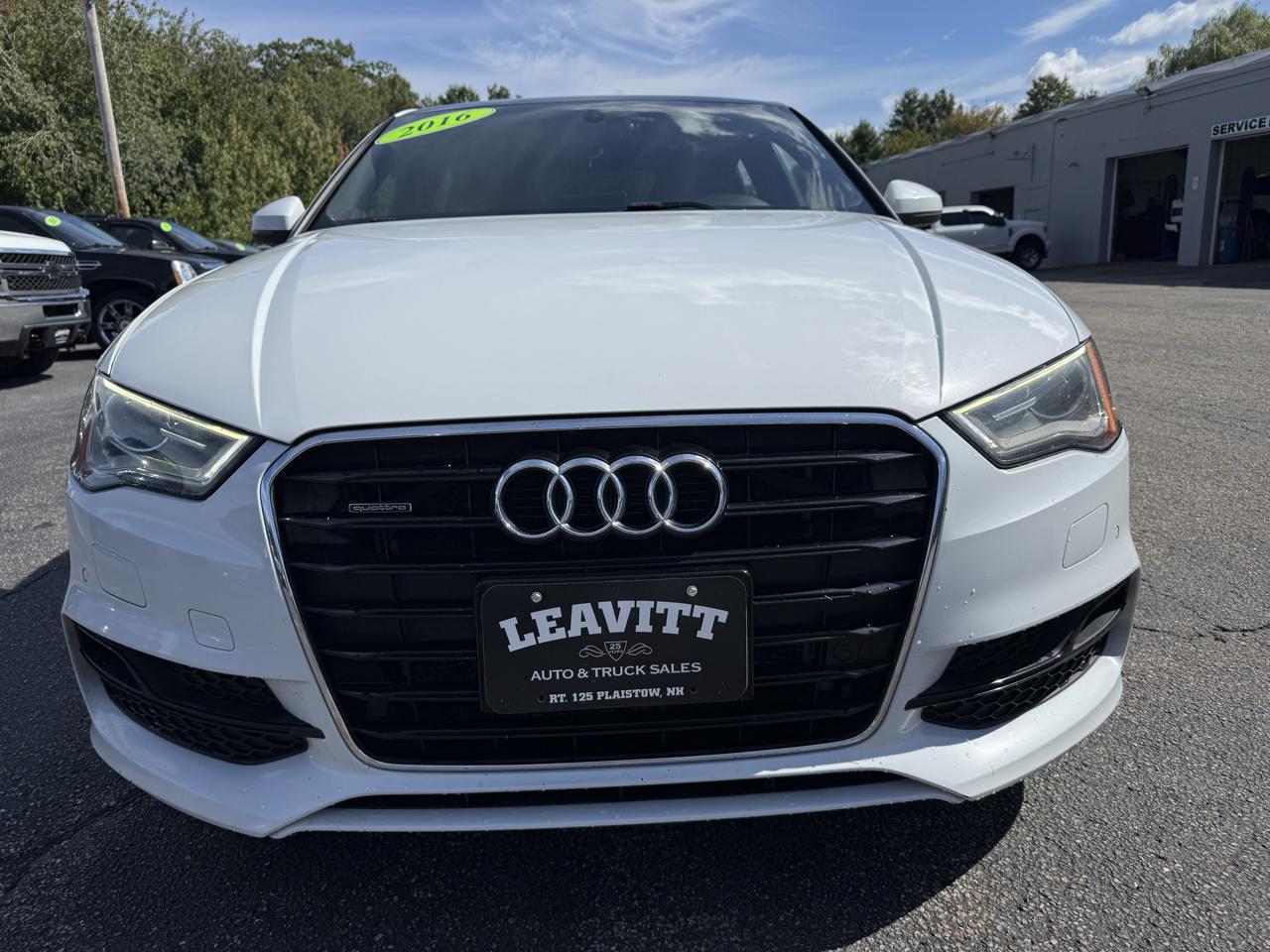 Audi A3 4dr Sdn quattro 2.0T Premium Plus 2016