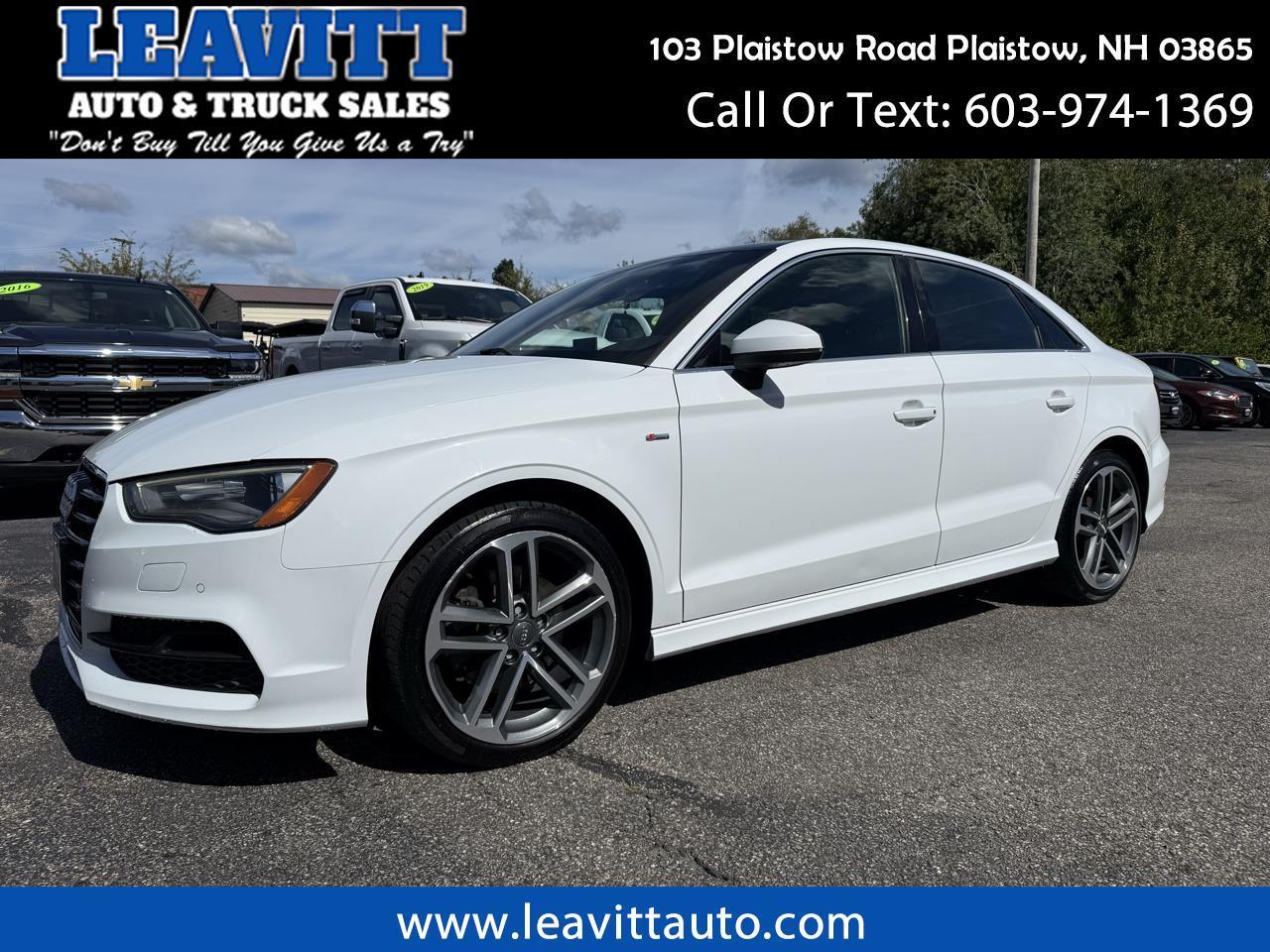 2016 Audi A3 4dr Sdn quattro 2.0T Premium Plus
