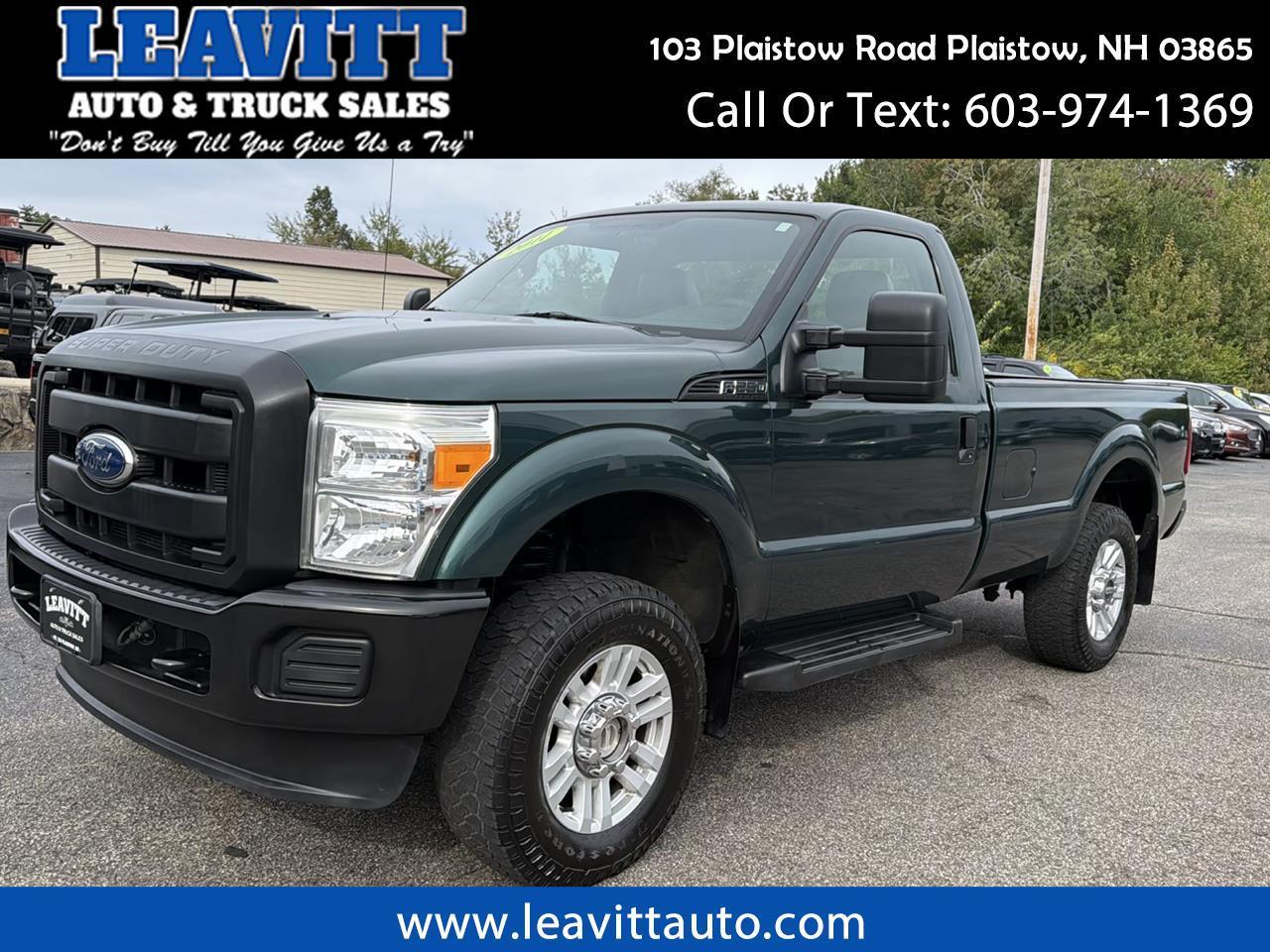 2011 Ford Super Duty F-250 SRW REG CAB 6.2L V8 4X4 87K MILES