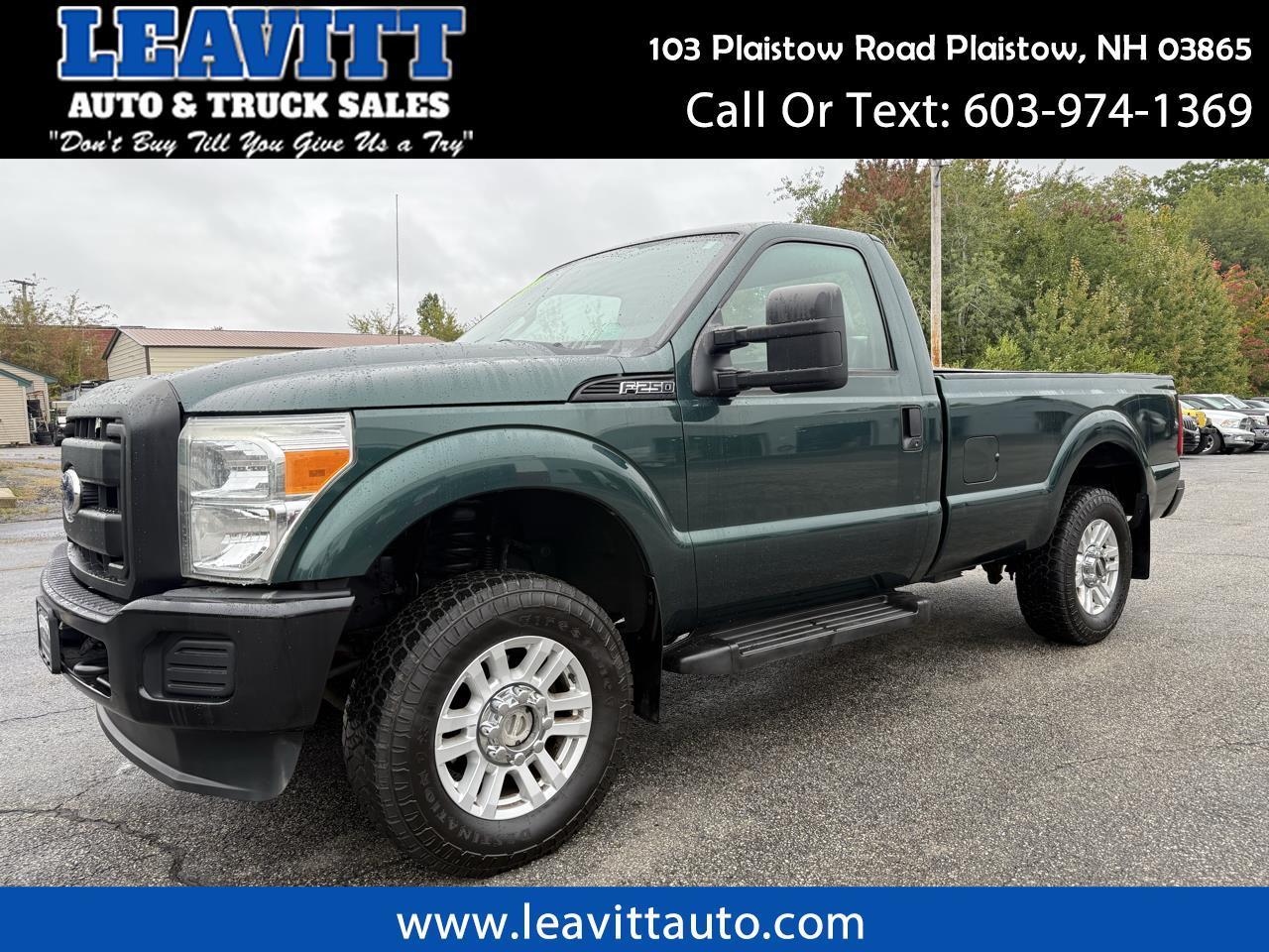 2011 Ford Super Duty F-250 SRW REG CAB 6.2L V8 4X4 87K MILES