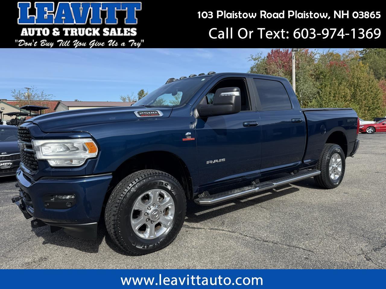 2024 RAM 2500 BIG HORN 6.7L CUMMINS DIESEL 26K MILES 1 OWNER!