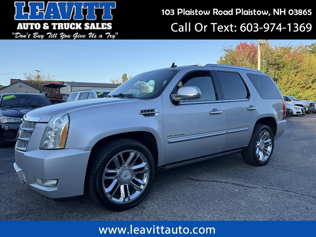 2010 Cadillac Escalade AWD 6.2L V8 PLATINUM