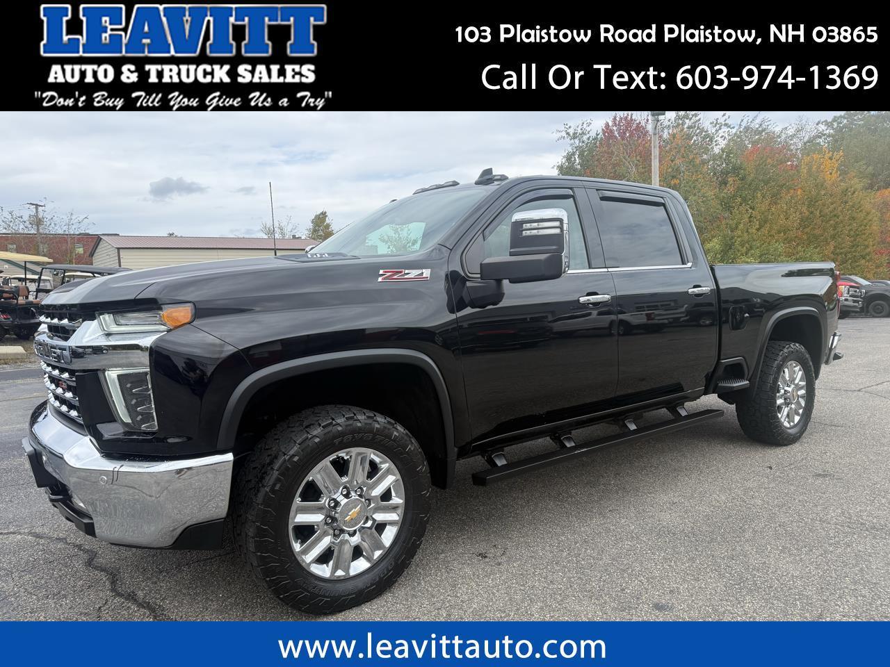 2022 Chevrolet Silverado 2500HD LTZ CREW CAB 6.6L V8 GAS 4X4