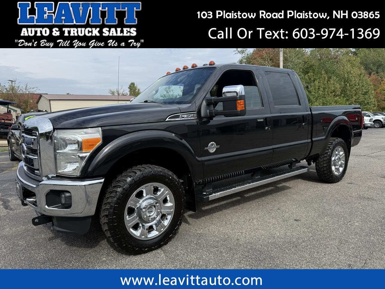 2014 Ford Super Duty F-350 SRW LARIAT 6.7L POWERSTROKE DIESEL 4X4 LOADED