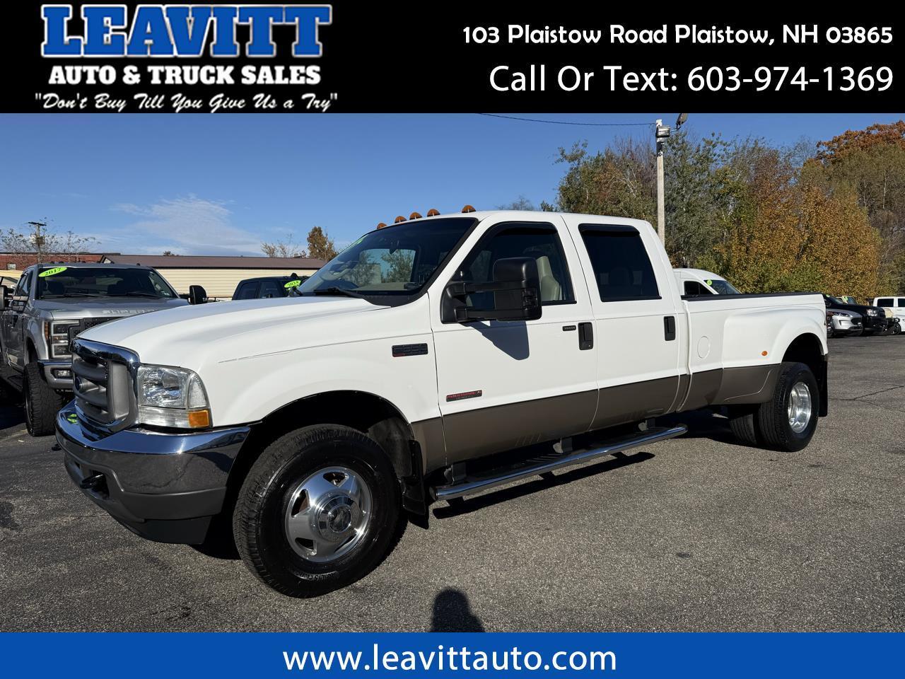 2004 Ford Super Duty F-350 DRW LARIAT DUALLY 6.0L POWERSTROKE ARIZONA TRUCK!