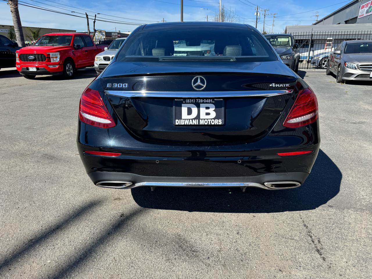 Mercedes-Benz E-Class E 300 4MATIC Sedan 2019